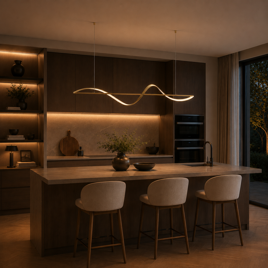Suspension LED Elegant Wave