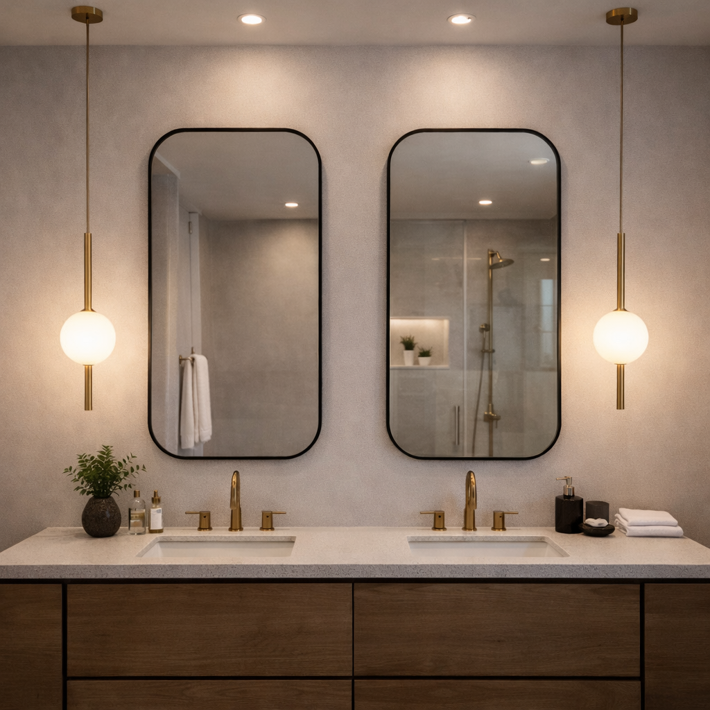 Suspension LED Sphère Duo