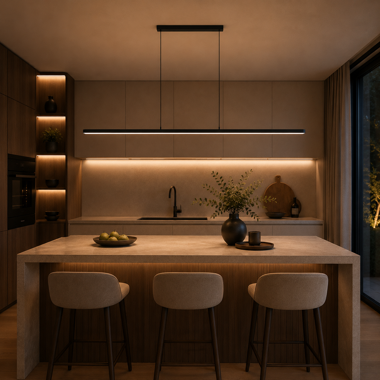 Suspension LED Linear