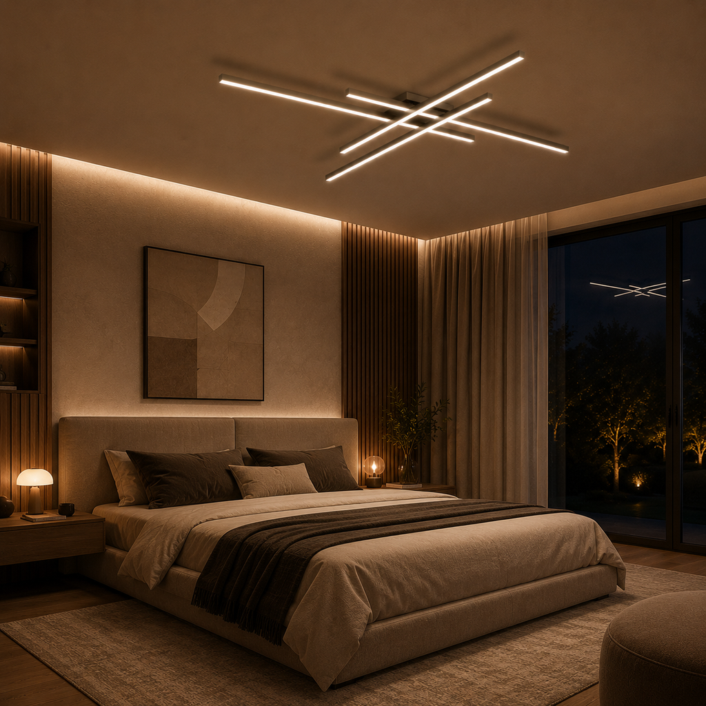 Plafonnier LED Cross