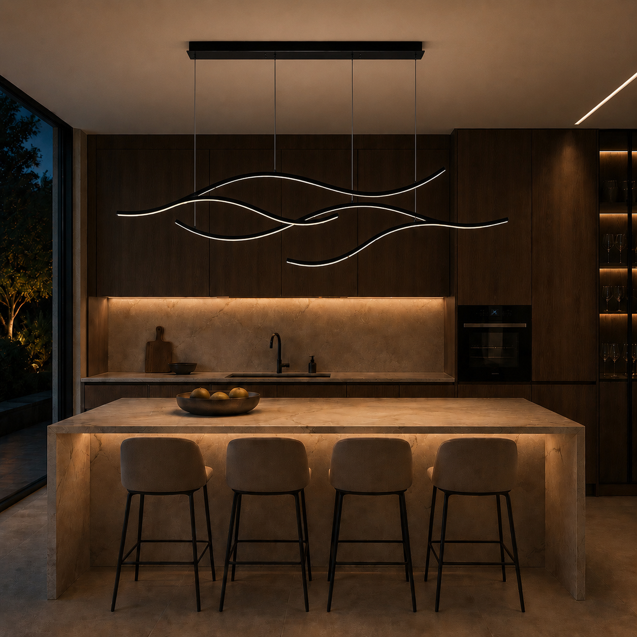 Suspension LED Vague