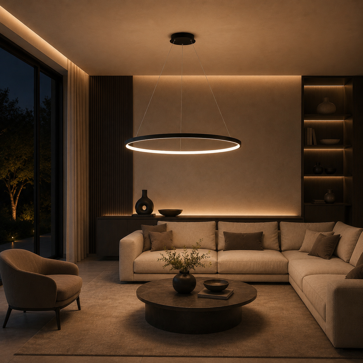 Suspension LED Circle
