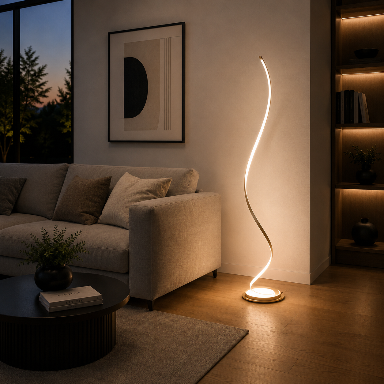 Lampadaire LED Ondea