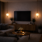 Suspension LED Sphère Duo