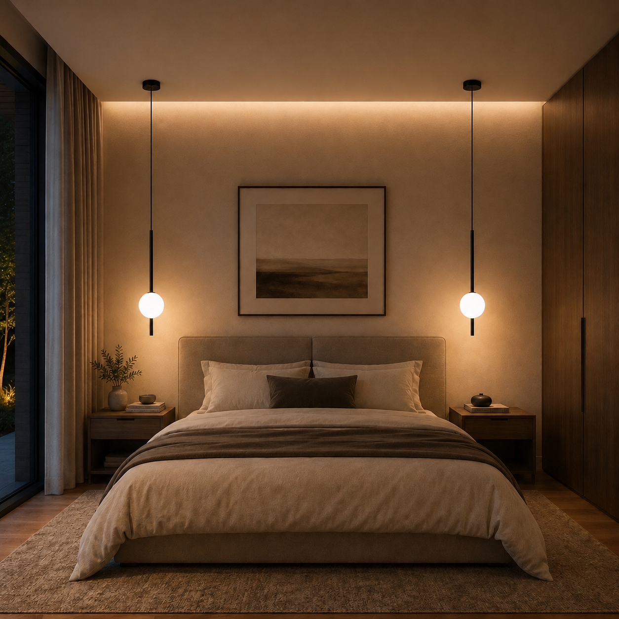 Suspension LED Sphère