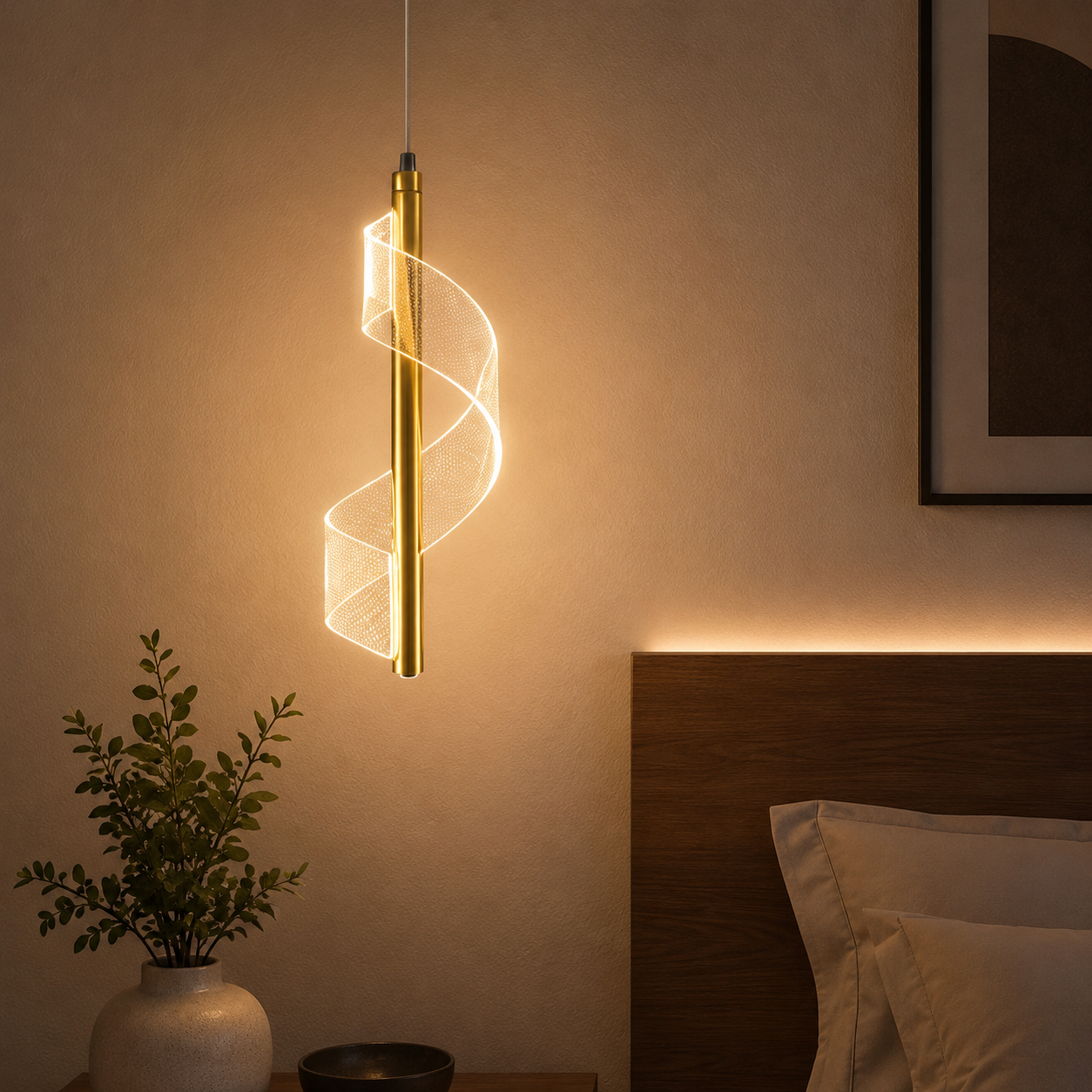 Suspension LED Spiral