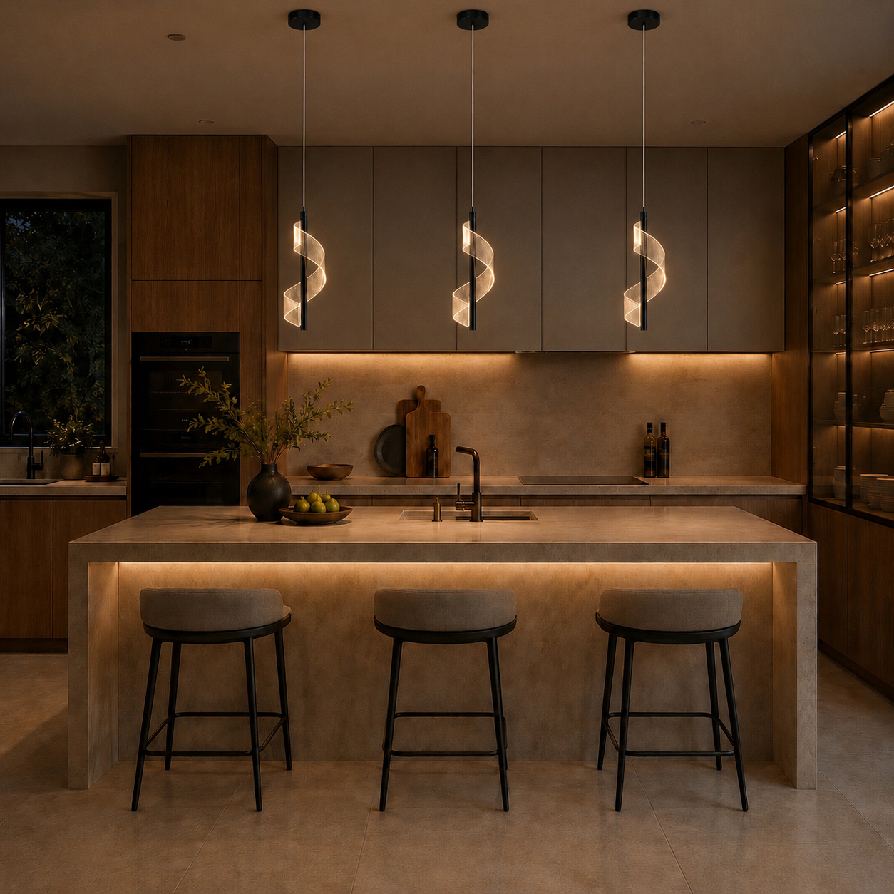Suspension LED Spiral