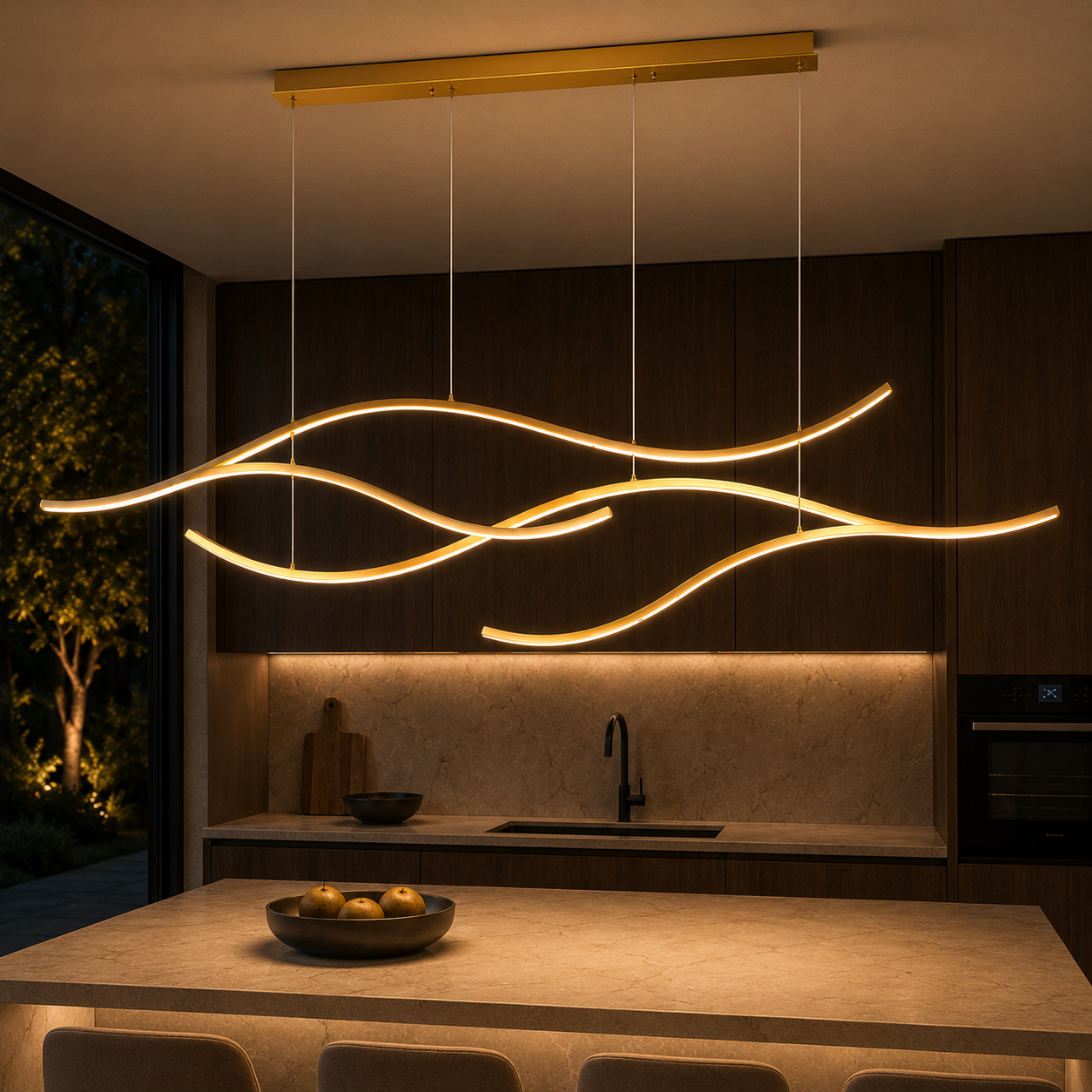 Suspension LED Vague