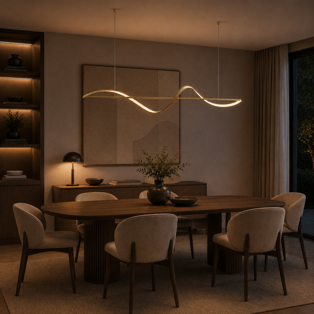 Suspension LED Elegant Wave