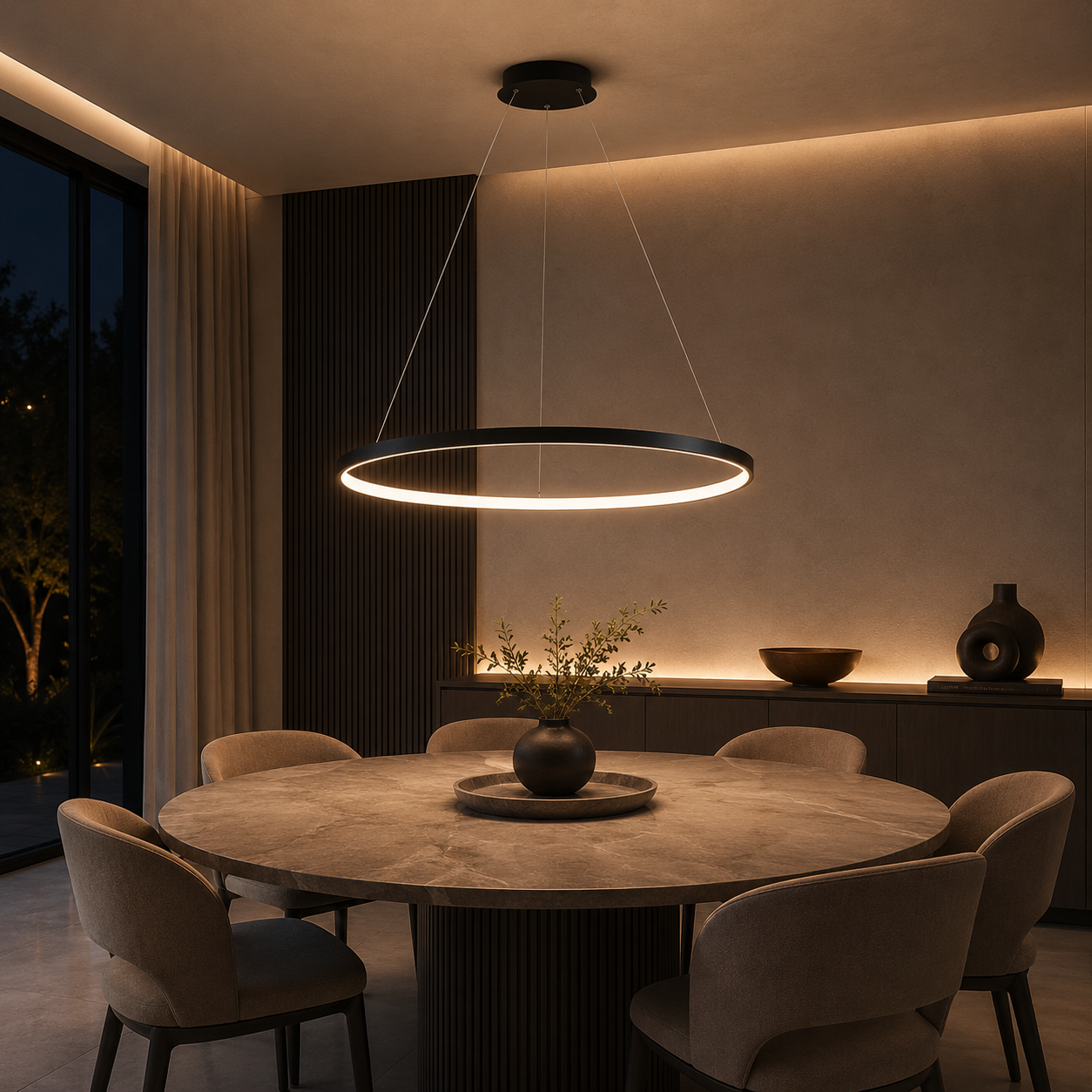 Suspension LED Circle