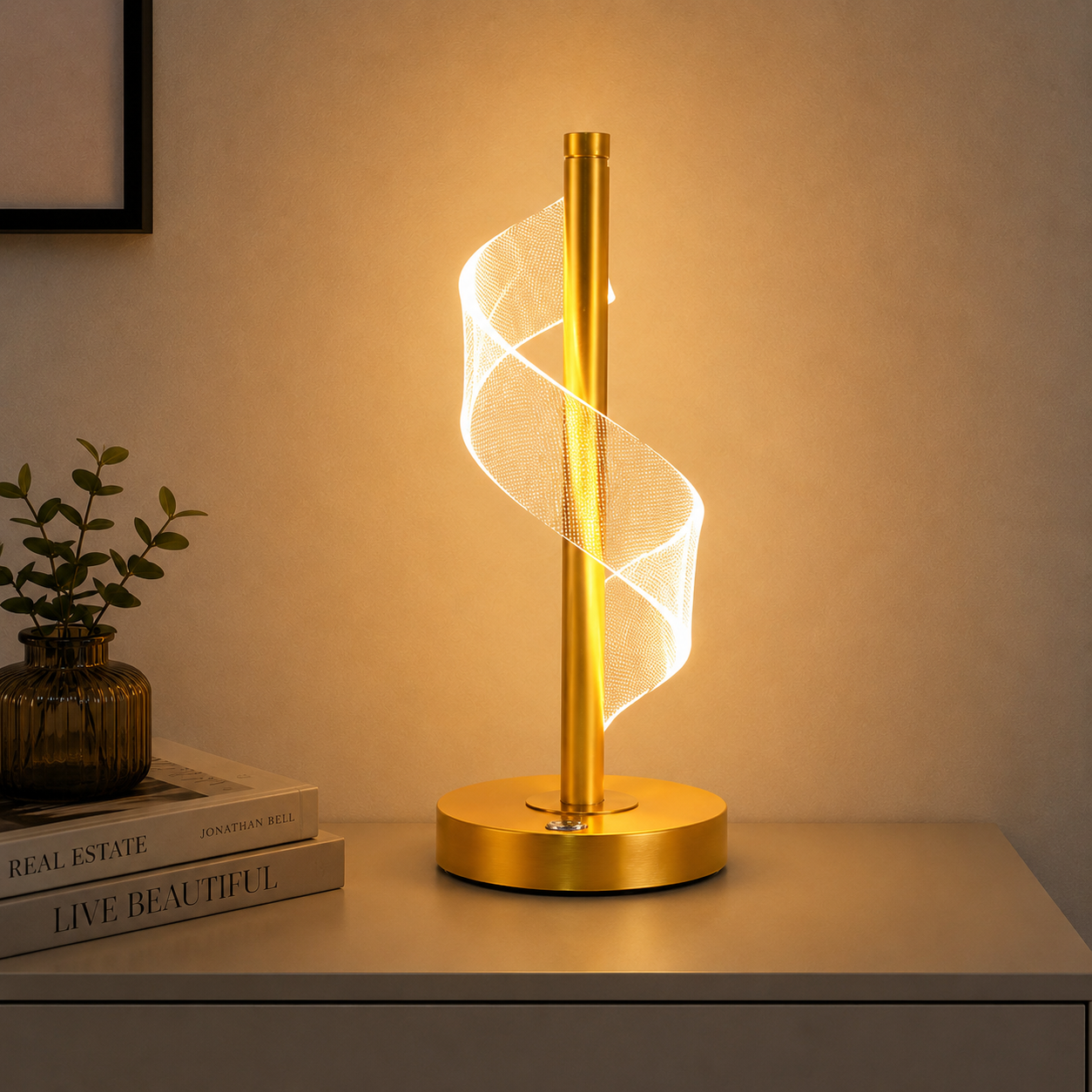 Lampe LED Spiral