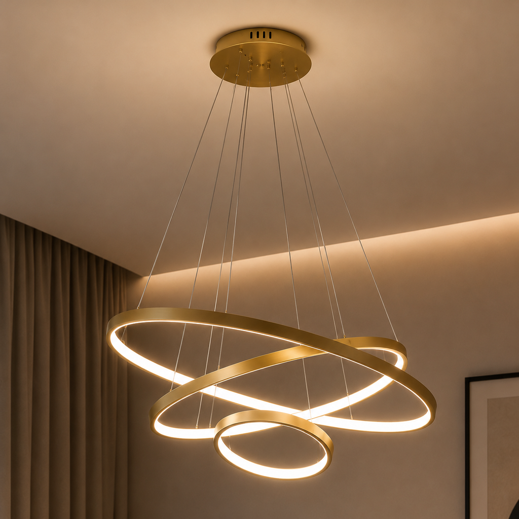 Suspension LED Saturne