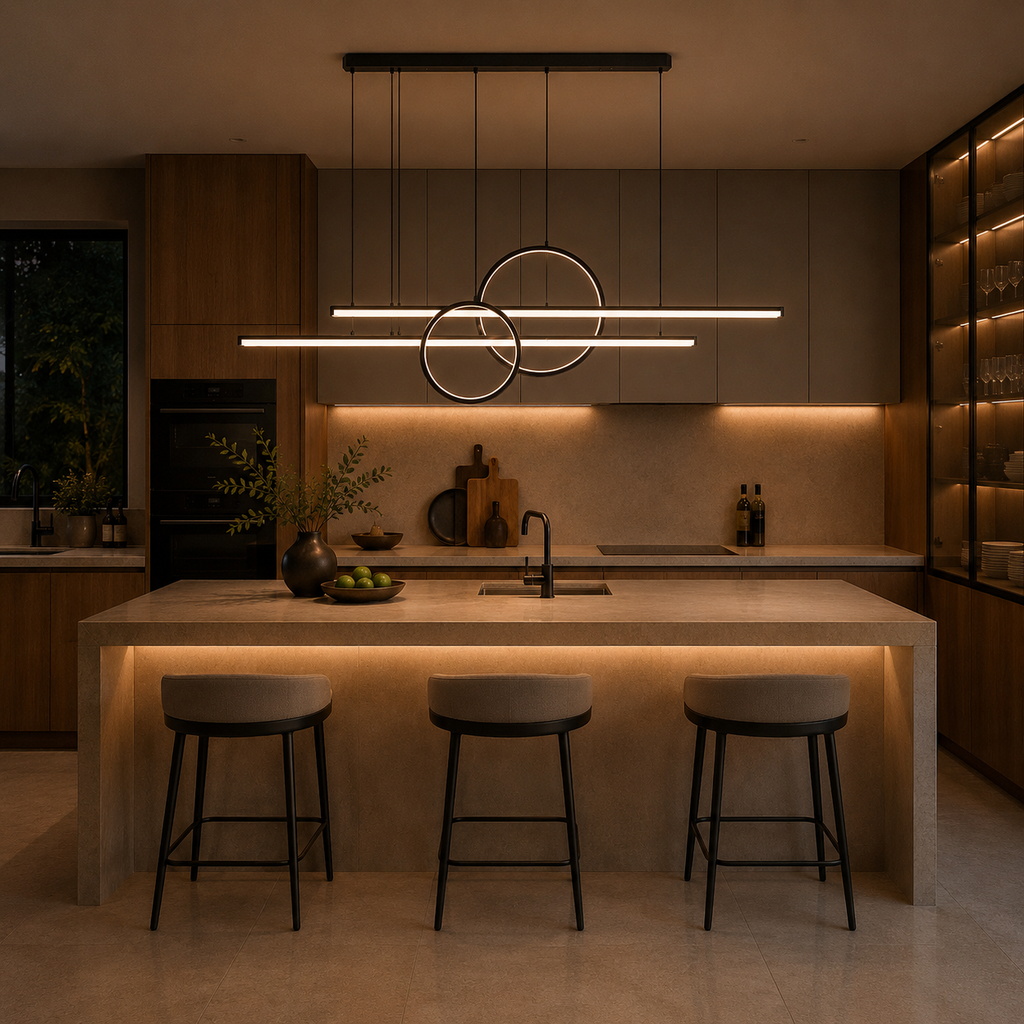 Suspension LED Line & Circle