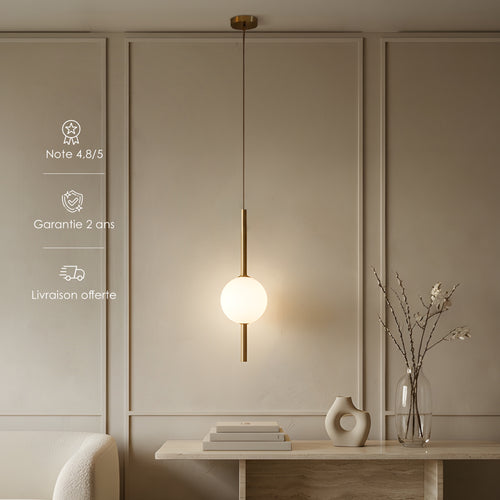 Suspension LED Sphère Duo